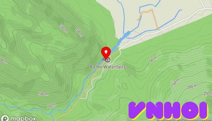 bản đồ của Suối Ba Hồ - Ninh Hòa Điểm thu hút khách du lịch, Khách sạn nghỉ dưỡng, Nhà hàng trong Khánh Hòa