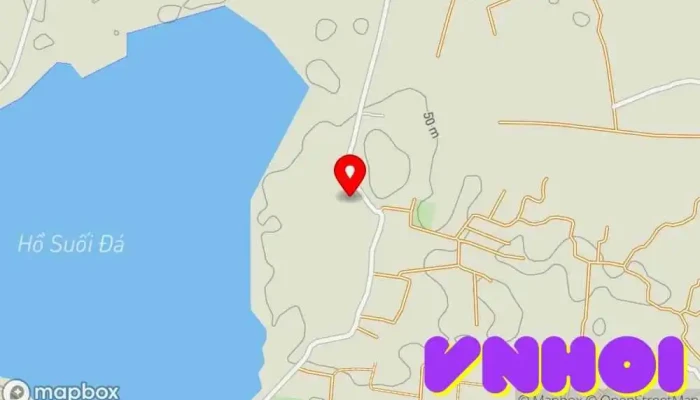 bản đồ của Suối Đá F-Glamping Khu cắm trại, Khu vực nướng, Khu vực đi bộ, Khu vực chơi xe mô hình, Leo núi, Khu vực chèo thuyền trong Bình Thuận