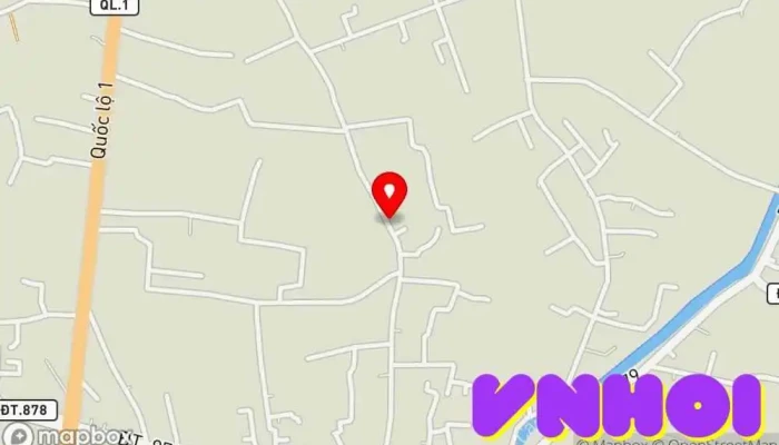 bản đồ của T-House Homestay Tiền Giang Khách sạn nghỉ dưỡng trong Tiền Giang