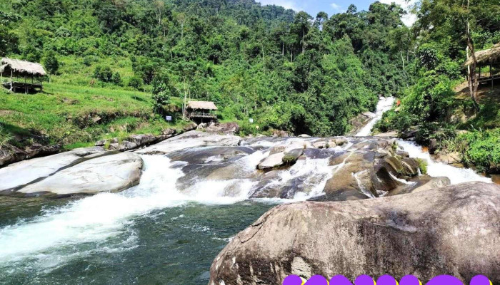 Thác 7 tầng - Du lịch sinh thái Quế Phong - Nghệ An