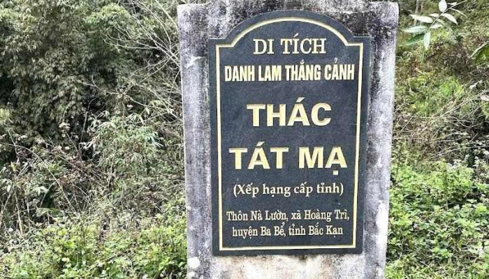 Thác Tát Mạ - Bắc Kạn