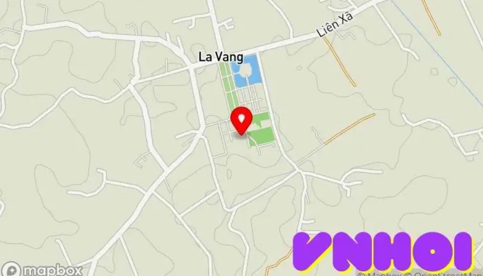 bản đồ của THÁNH ĐỊA ĐỨC MẸ LA VANG TRUNG TÂM HÀNH HƯƠNG TOÀN QUỐC Vương cung thánh đường trong Hải Lăng