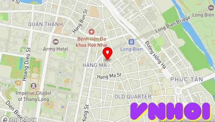 bản đồ của Thánh đường hồi giáo Al-Noor Nhà thờ Hồi giáo, Tổ chức tôn giáo, Điểm thu hút khách du lịch trong Hà Nội