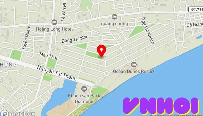 bản đồ của Thanh Minh Tự Chùa phật giáo trong Bình Thuận