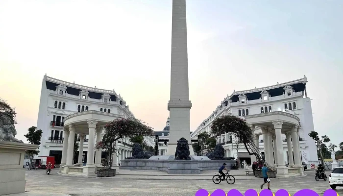 Tháp biểu tượng Victory - Đồng Hỷ