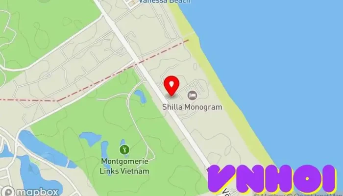 bản đồ của The Five Villas & Resort Quangnam Danang Khách sạn nghỉ dưỡng trong Quảng Nam