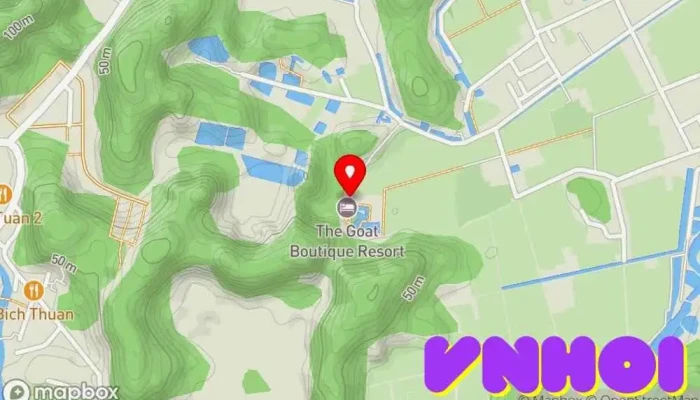 bản đồ của The Goat Boutique Resort - Ninh Binh Khách sạn nghỉ dưỡng trong Ninh Bình