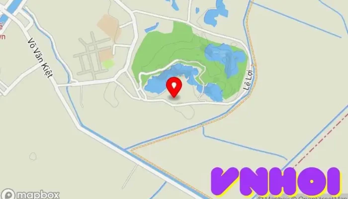 bản đồ của Thiền Viện Trúc Lâm An Giang Chùa phật giáo trong An Giang