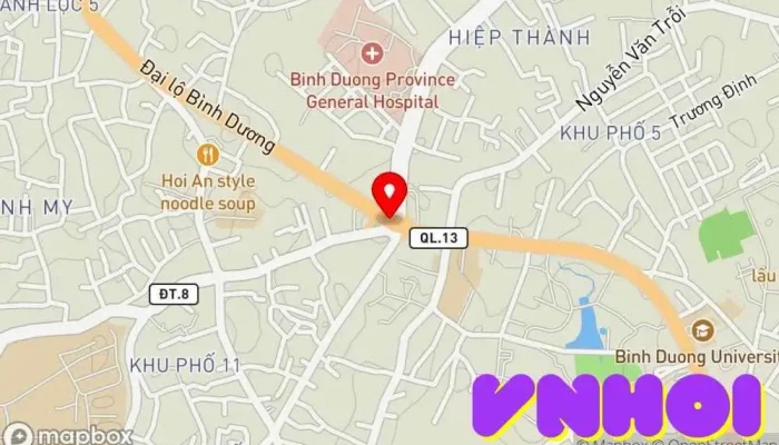 bản đồ của Thủ dầu một tỉnh bình dương Lưu trú nhà dân trong Bình Dương