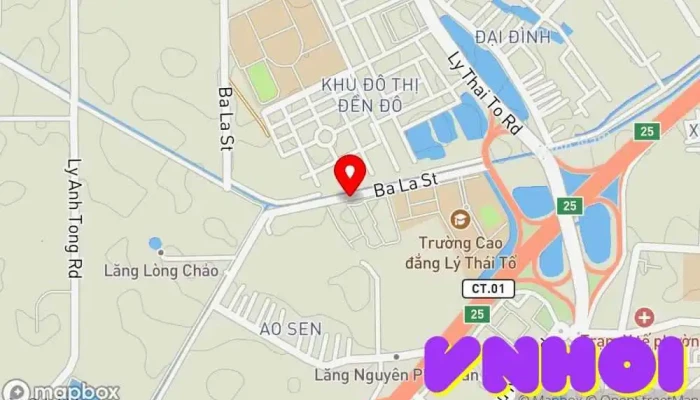 bản đồ của Thu Thuỷ Ecolodge Điểm thu hút khách du lịch trong Bắc Ninh