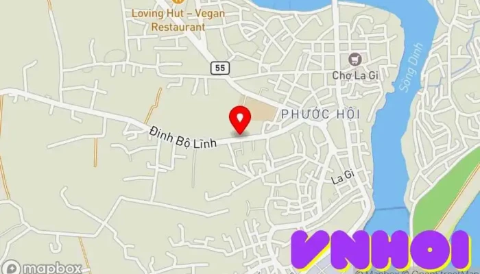 bản đồ của Tổ Home Khách sạn chăm sóc sức khỏe, Khách sạn nghỉ dưỡng trong Bình Thuận