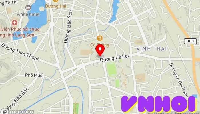 bản đồ của Tp. Lạng Sơn  trong Lạng Sơn