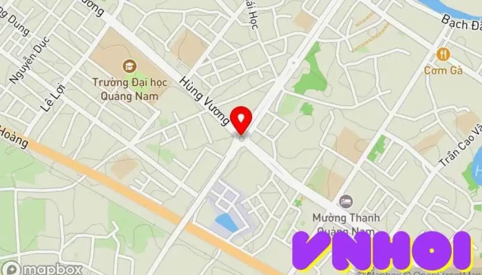 bản đồ của Tp. Tam Kỳ  trong Quảng Nam