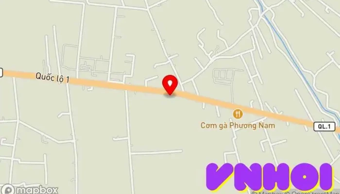 bản đồ của Trạm dừng chân Hồng Vân Nhà sản xuất trong Tiền Giang