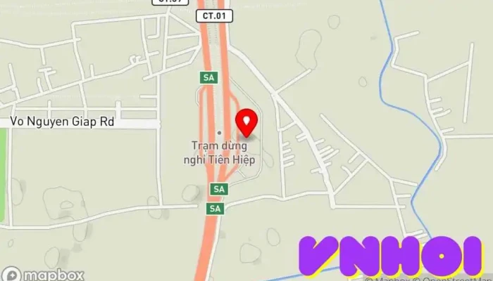 bản đồ của Trạm Dừng Nghỉ Duy Tiên - Hướng đi Hà Nội Trạm nghỉ trong Tân Hiệp