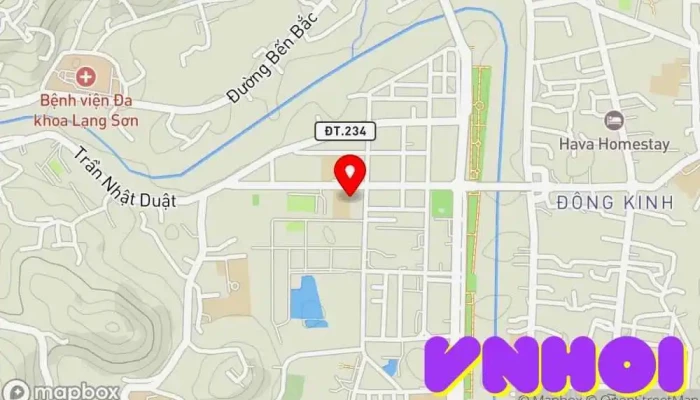 bản đồ của Trạm Khách Ban Chỉ Huy Quân Sự Tỉnh Lạng Sơn Nhà khách trong Lạng Sơn