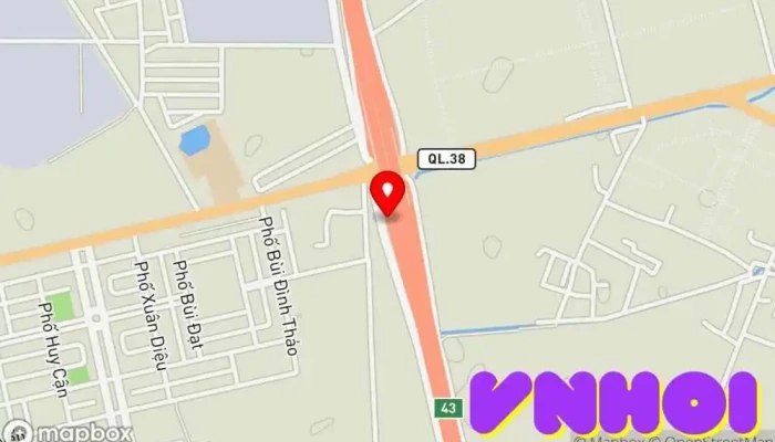 bản đồ của Trạm thu phí Vực Vòng Trạm thu phí trong Yên Bắc