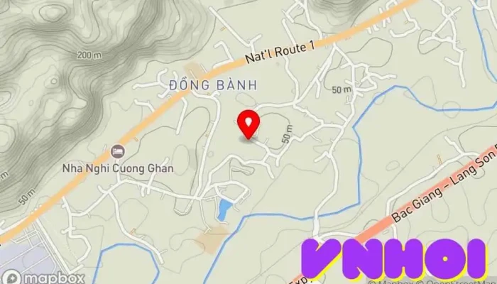 bản đồ của tt. Chi Lăng  trong Lạng Sơn