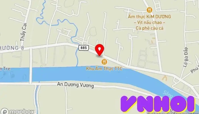 bản đồ của TTC Mekong Aqua Park Công viên nước trong Bến Tre