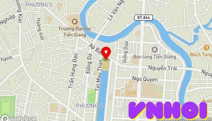 bản đồ của Tượng đài Mậu Thân 68 Nghĩa trang trong Tiền Giang