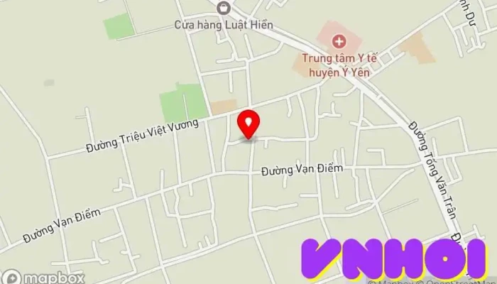 bản đồ của Vạn Điểm  trong Nam Định