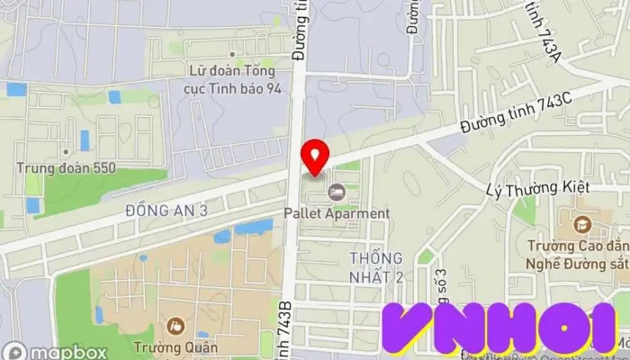 bản đồ của Vincom Plaza Dĩ An Trung tâm mua sắm trong Bình Dương