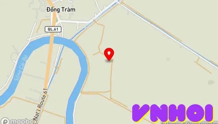 bản đồ của Vườn dâu Cát Tường Khu ăn uống trong Kiên Giang