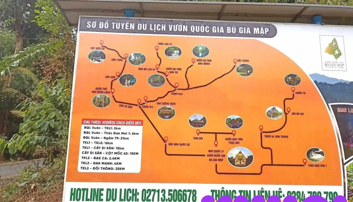 Vuon Quoc Gia Bu Gia Map Ban Do Co So Luu Tru - Bình Phước