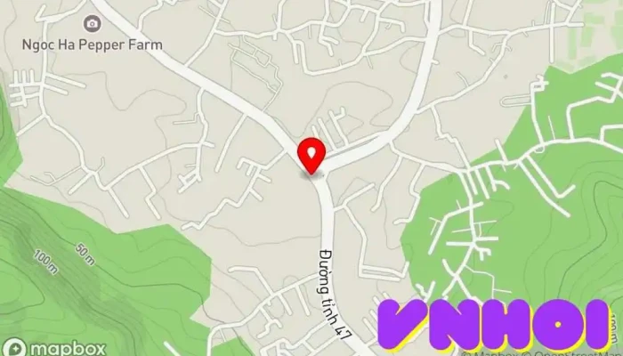 bản đồ của Vườn Tiêu Đức Thạnh Điểm thu hút khách du lịch trong Kiên Giang