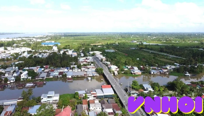 Vòng xoay Ngã Năm Lai Vung - Lai Vung