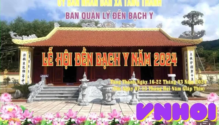 Đền Bạch Y - Nghệ An