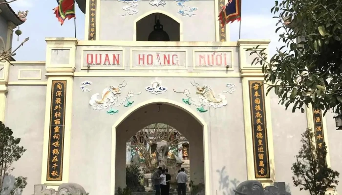 Đền Cả - Dinh Đô Quan Hoàng Mười - Hồng Lĩnh
