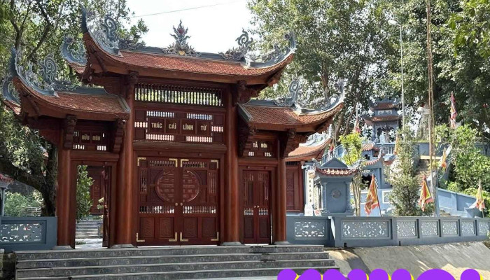 Đền thác cái linh từ - Tuyên Quang